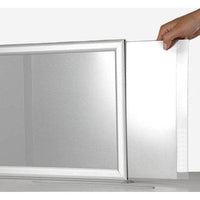 11" X 17" COUNTERTOP SLIDE-IN ALUMINUM SIGN FRAME, BLACK - Braeside Displays