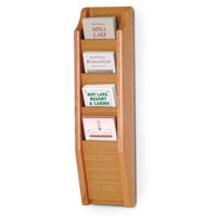 4 POCKET BROCHURE WALL RACK - Braeside Displays