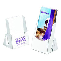 DisplayBug Corrugated Trifold Brochure Holder, 4" Wide, Ships Flat (Pack of 50) - Braeside