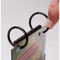 TABLETOP MENU FLIP CHART, NARROW RING - Braeside Displays