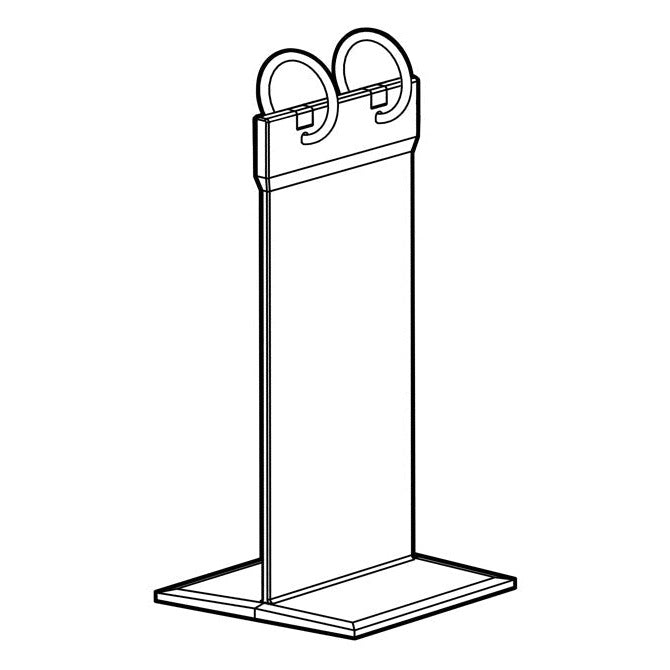TABLETOP MENU FLIP CHART, NARROW RING - Braeside Displays